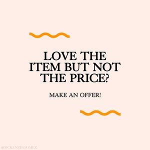 ✨make an offer!✨